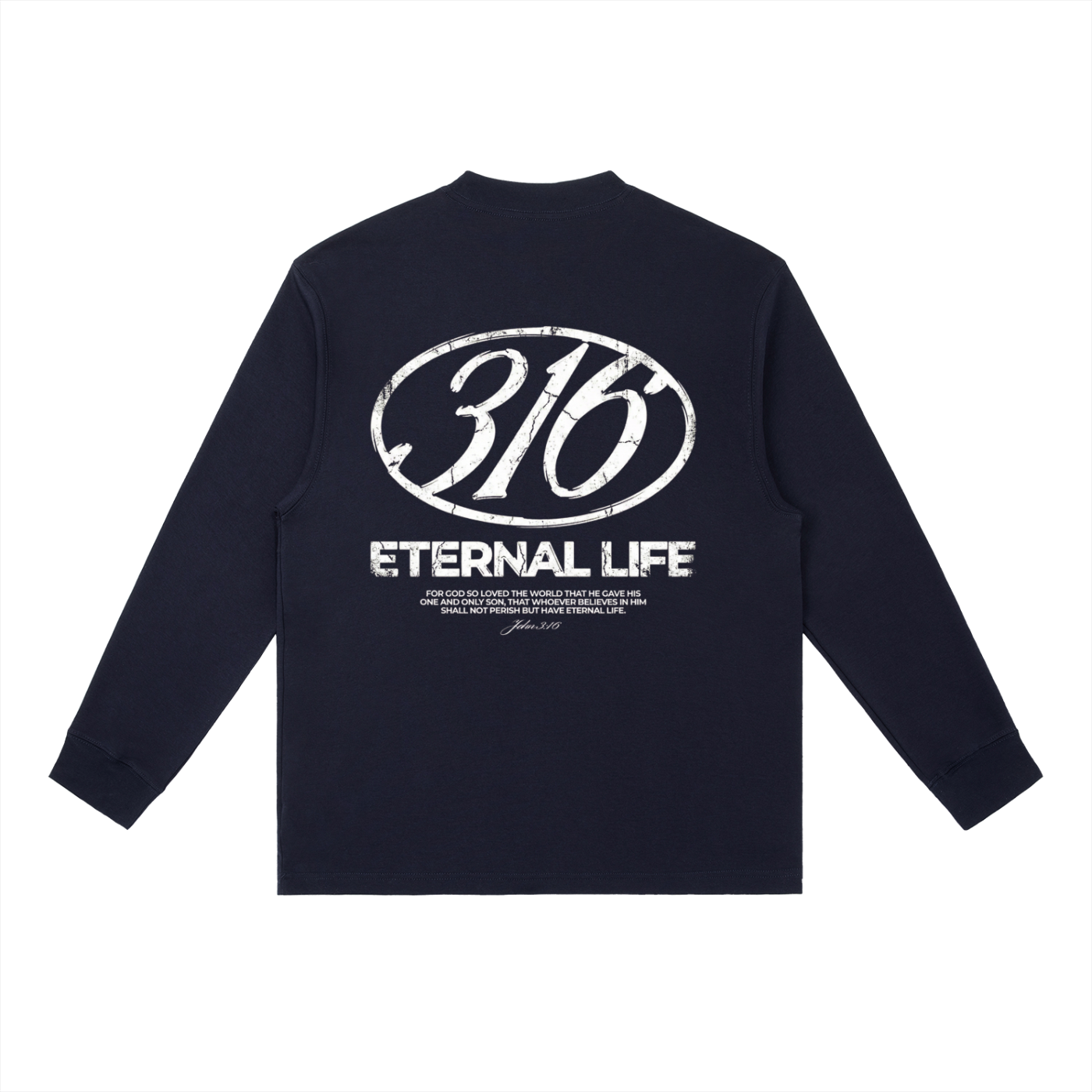 John 3:16 Shirt,Burgundy Long Sleeve,Eternal Life Tee,Christian Streetwear,Bible Verse Clothing,316 Oval Logo,Grunge Aesthetic,Faith Apparel,Y2K Fashion,Religious Graphic Tee