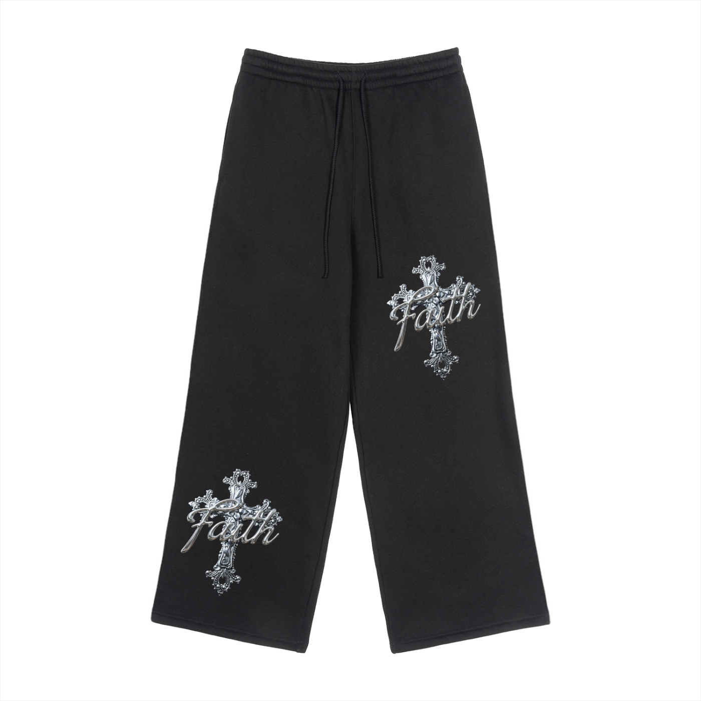 faith sweatpants,faith joggers,christian joggers,cross sweatpants,christian cross clothing,faith cross apparel,faith streetwear,christian streetwear,minimal faith clothing,modern christian apparel