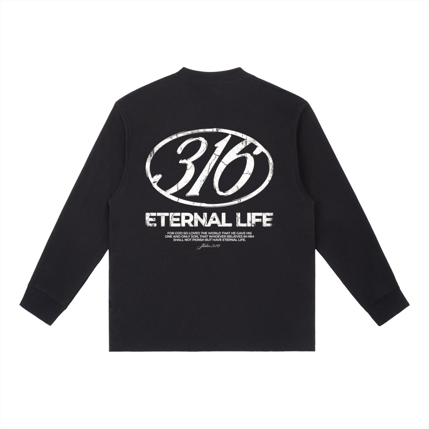 John 3:16 Shirt,Burgundy Long Sleeve,Eternal Life Tee,Christian Streetwear,Bible Verse Clothing,316 Oval Logo,Grunge Aesthetic,Faith Apparel,Y2K Fashion,Religious Graphic Tee