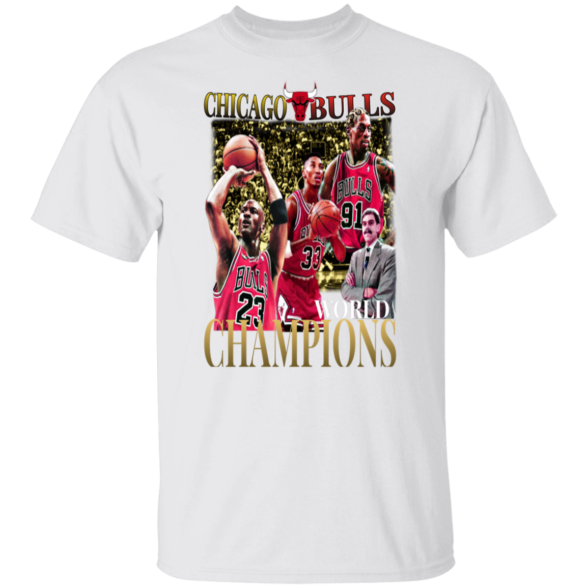 Vintage "Bulls" Champion T-shirt