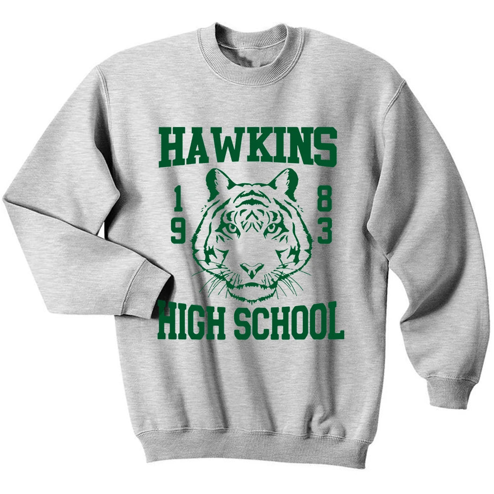 Hawkins High School 1983 Sweatshirt | Stranger Things Inspired Tiger Crewneck