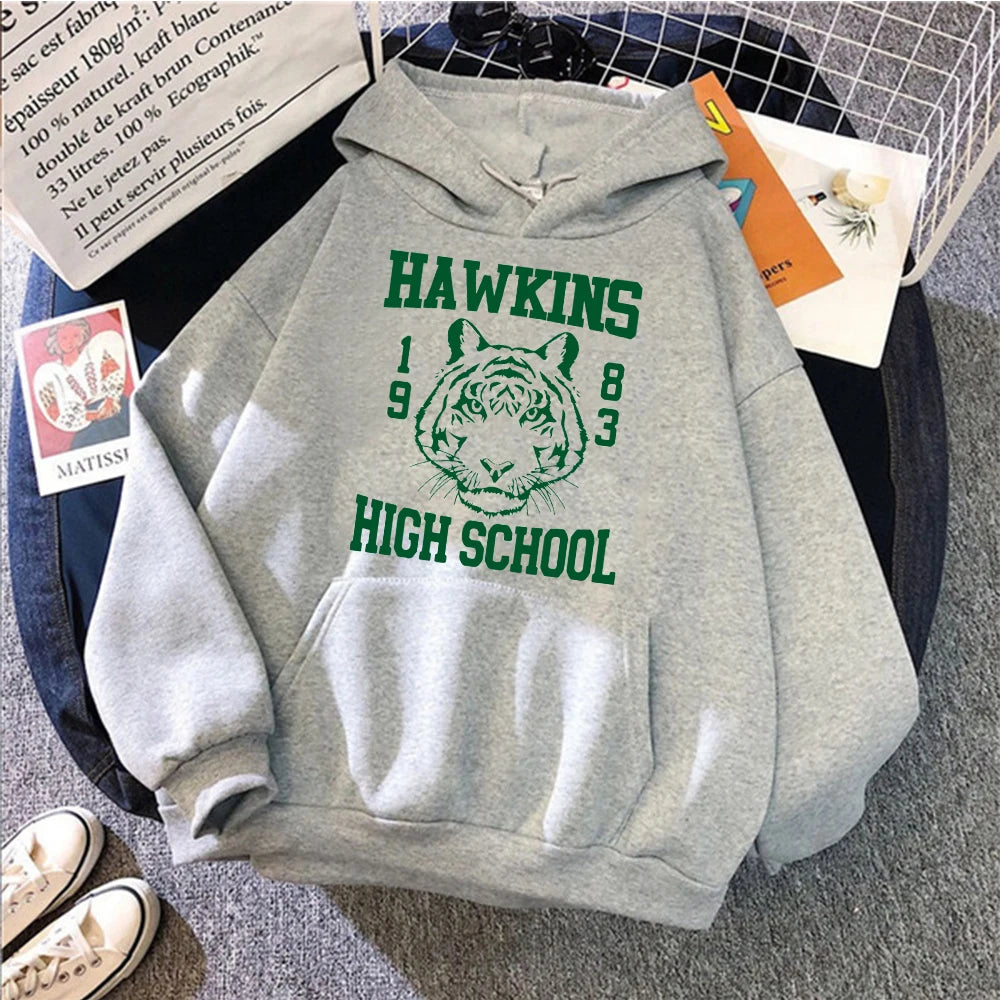 Hawkins High School 1983 Sweatshirt | Stranger Things Inspired Tiger Crewneck