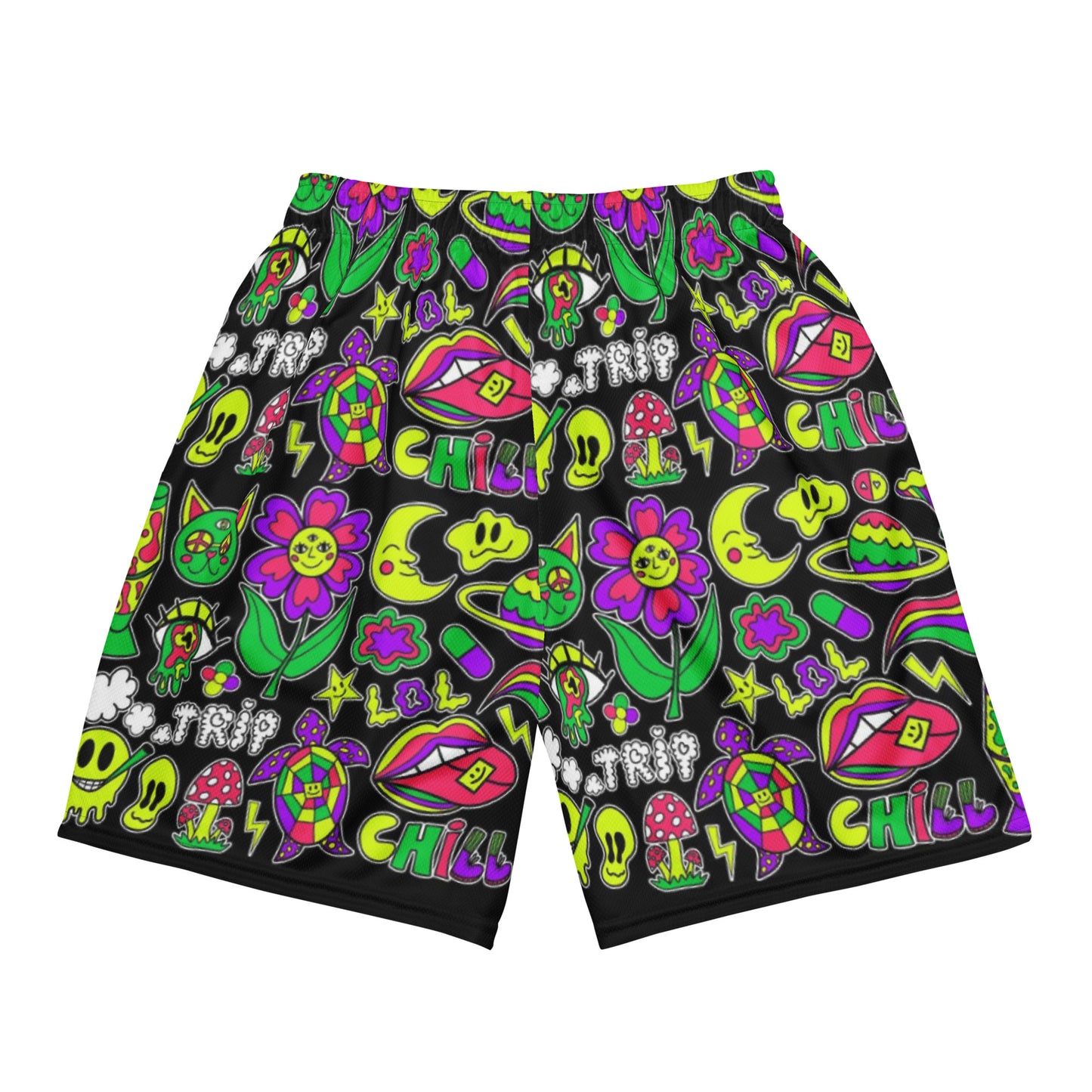 Groovy Like us mesh shorts