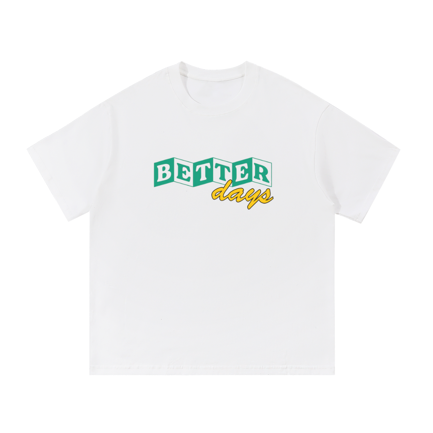 Graphic Tee,Summer T-Shirt,Retro Shirt,Better Days Shirt,Motivational Clothing,Pool Graphic Tee,White Streetwear Tee,Vintage Aesthetic,Positive Quote Shirt,Mental Health Awareness