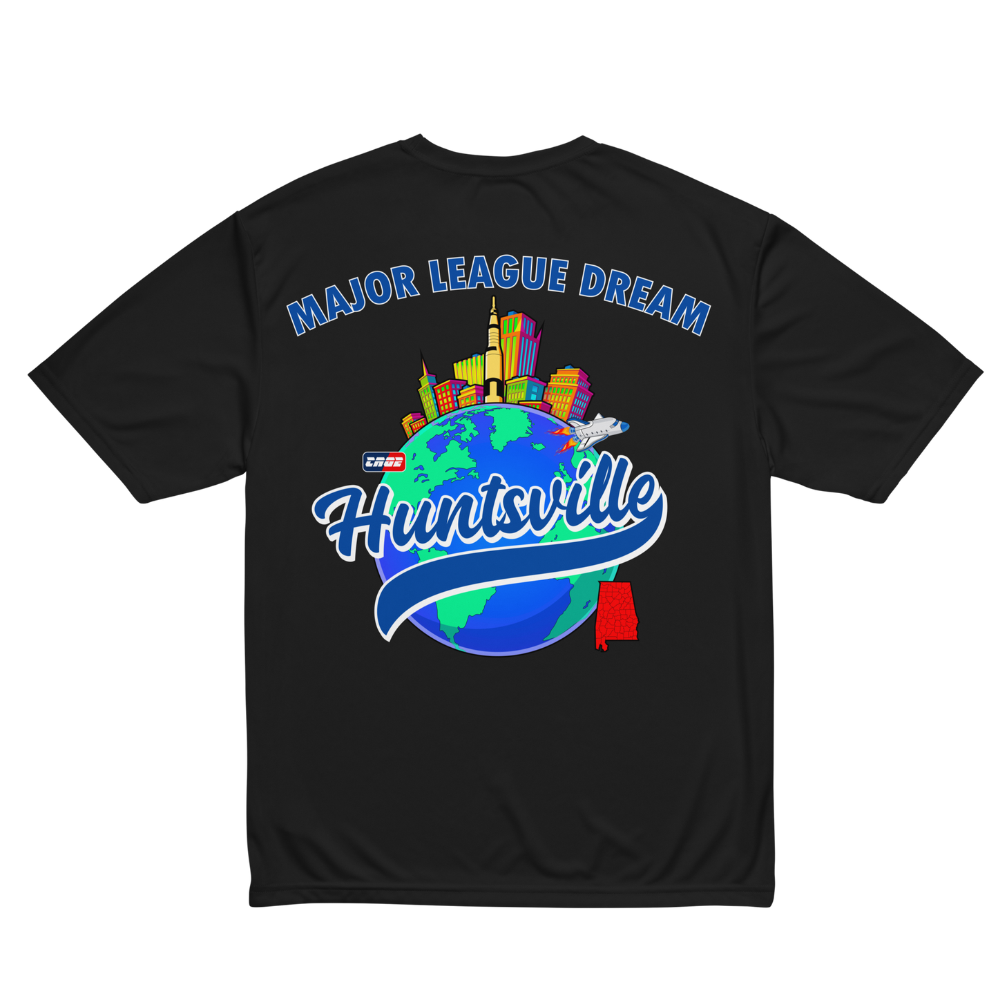 Huntsville Space Jamz Performance Crew Neck